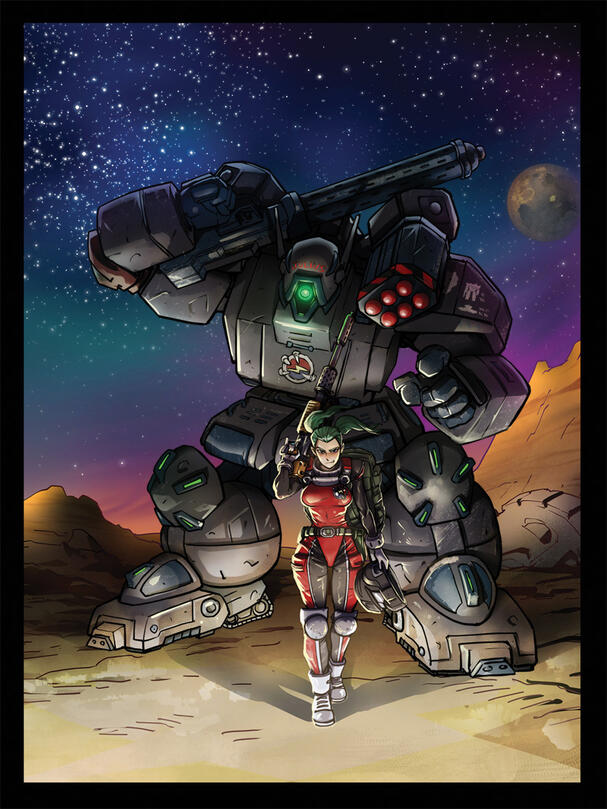 Miranda Petite & Julius (Heavy Gear)